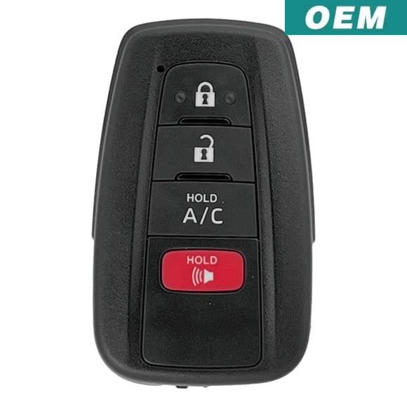 Toyota Prius Prime 2021-2022 Oem 4 Button Smart Key Hyq14Fla