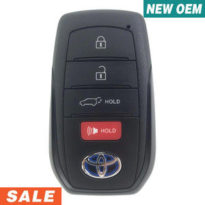 New Toyota Venza 2021 Oem 4 Button Smart Key Hyq14Fbx
