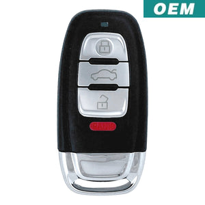 Audi 4 Button Remote 2008-2018 With Comfort Access Fcc: Iyzfbsb802 (Oem) Smart Key