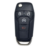 Ford F-Series 2015-2020 Flip Key 4 Buttons N5F-A08Tda - 3 Pack