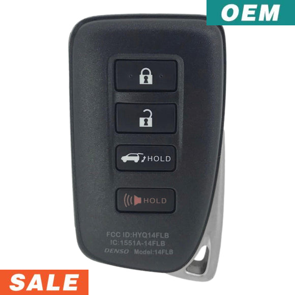 Lexus Lx Nx Rx 2020-2021 Oem 4 Button Smart Key Hyq14Flb G Board 3950