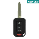 New Mitsubishi Lancer 2016-2017 Oem 4 Button Remote Head Key Oucj166N