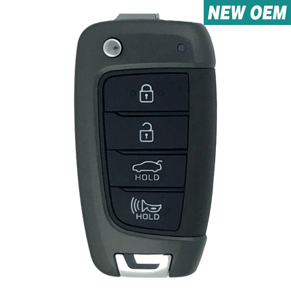 New Hyundai Elantra 2021 Oem 4 Button Flip Key Nyombec4Tx2004