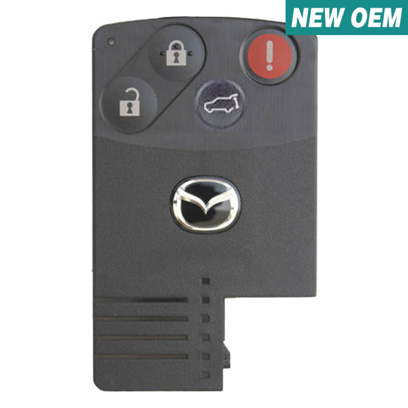 New Mazda 2007-2009 Oem 4 Button Smart Key Card Bgbx1T458Ske11A01 (Hatch)