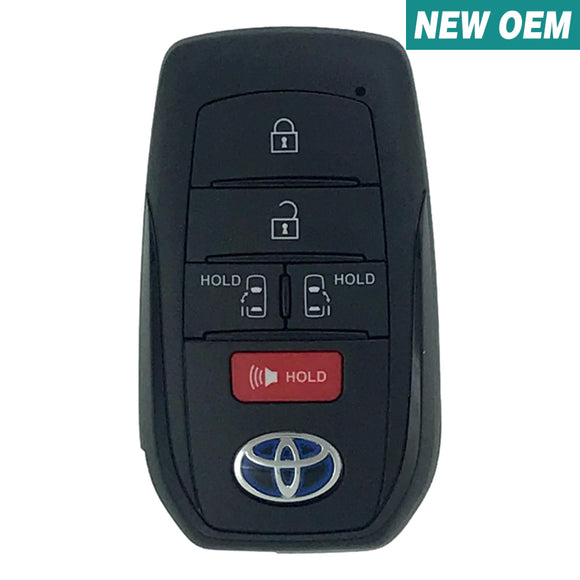 Toyota Sienna 2021-2022 Oem 5 Button Smart Key Hyq14Fbx