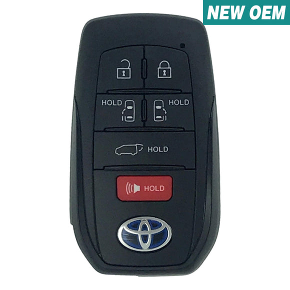 New Toyota Sienna 2021-2022 Oem 6 Button Smart Key Hyq14Fbx