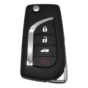 Toyota 4 Button Flip Key Remote 2006-2012 for FCC: HYQ12BBY Chip: 4D67