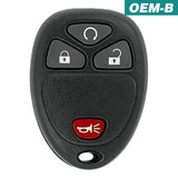 Gm 2005-2011 Oem 4 Button Keyless Entry Remote Kobgt04A