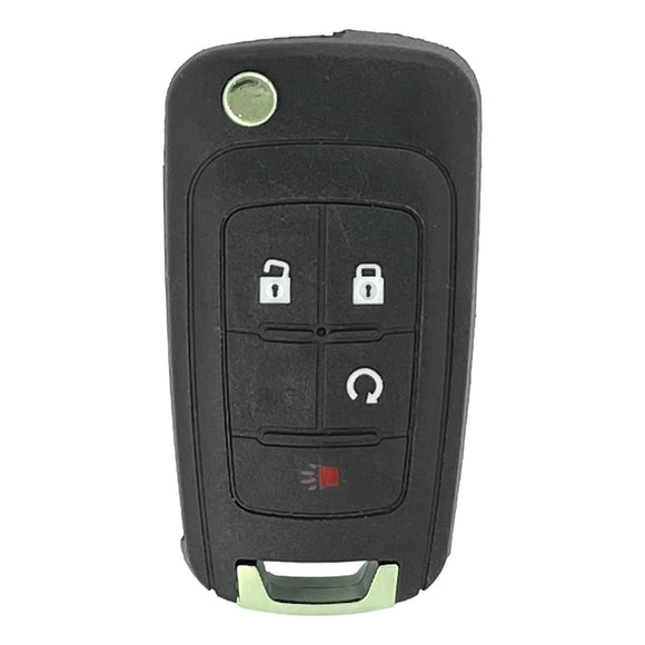 Gm Chevrolet Buick 2010-2019 4 Button Flip Key Remote For Oht01060512