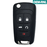 Gmc Terrain 2010-2021 Oem 5 Button Flip Key Remote Oht01060512