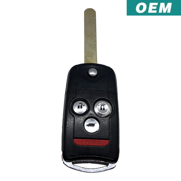 Acura MDX 4 Button Flip Key Remote 2007-2013 Memory 1 FCC: N5F0602A1A (OEM)