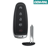 Ford 2013-2020 Oem 5 Button Smart Proximity Key M3N5Wy8609 Refurbished No Logo
