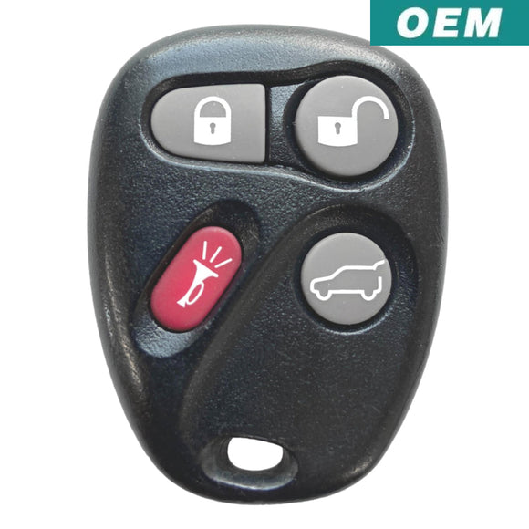Cadillac Gm 2003-2007 Oem 4 Button Keyless Entry Remote W/ Hatch L2C0005T