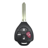 Toyota Avalon Corolla 2008-2012 4 Btn Remote Head Key | GQ4-29T | 4D67
