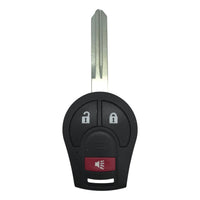 Nissan 3 Button Remote Head Key 2003-2017 for FCC: CWTWB1U751