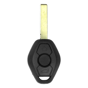 BMW 3 Button Remote Head Key CAS2 System 2004-2010 for FCC: LX8FZV