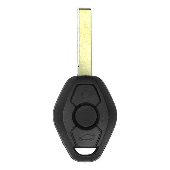 BMW 3 Button Remote Head Key 2000-2009 2 Track EWS For FCC: LX8 FZV