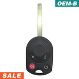 Ford 4 Button High Security Remote Head Key for FCC: OUCD6000022
