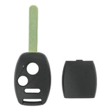 Honda 2002-2014 3 Button Remote Head Key Shell - Clip Back Extra Strong And Durable!