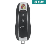 Porsche 2010-2017 OEM 4 Button Key with Hood FCC: KR55WK50138