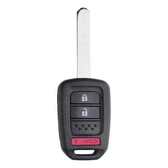 Honda 3 Button Remote Head Key 2013-2019 for FCC: MLBHLIK6-1T