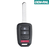 Honda 3 Button Remote Head Key 2013-2019 for FCC: MLBHLIK6-1T