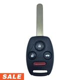 Honda Accord 2003-2007 4 Button Remote Head Key For Oucg8D-380H-A
