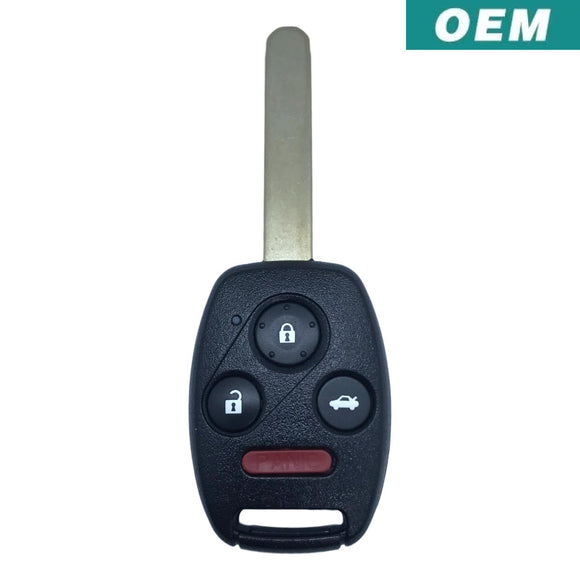 Honda Civic 2012-2013 4 Button Remote Head Key FCC: N5F-A05TAA (OEM)