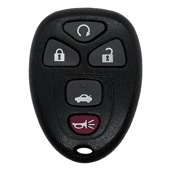 GM 5 Button Keyless Entry Remote for FCC: OUC60221 / OUC60270