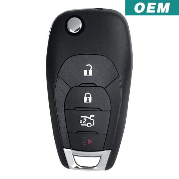 Cut Chevrolet Cruze 2016-2019 Oem 4 Button Flip Key Lxp-T004 433 Mhz