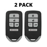 2 PACK - Honda Civic 2016-2019 5 Button Smart Key For KR5V2X