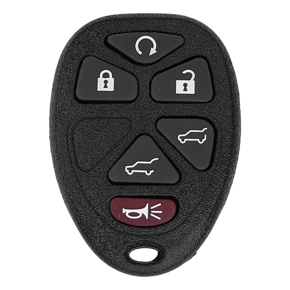 GM 6 Button Keyless Entry Remote 2007-2014 for FCC: OUC60270 / OUC60221