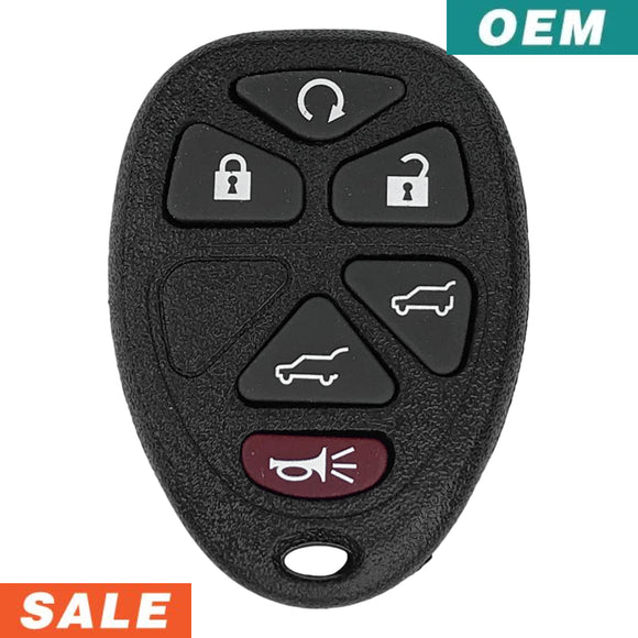 GM 6 Button Keyless Entry Remote w/ Hatch-Hatch Glass OUC60270 (OEM)