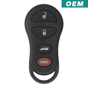 Chrysler Dodge Jeep 4 Button Keyless Entry Remote 2001-2006 GQ43VT17T (OEM)