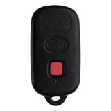 Toyota Sienna 4 Button Keyless Entry Remote 1999-2003 FCC: GQ43VT14T (OEM)