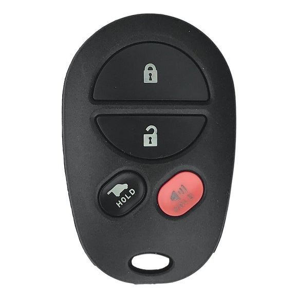 Toyota Sequoia 4 Button Keyless Entry Remote 2008-2017 for FCC: GQ43VT20T