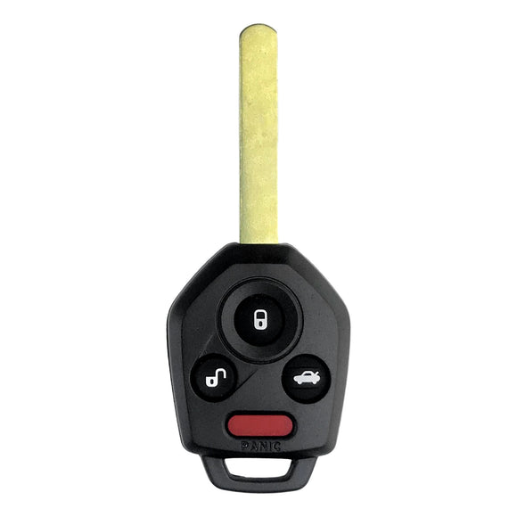 Subaru 4 Button Remote Head Key 2011-2014 FCC: CWTWB1U811 4D60