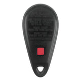 Subaru 4 Button Keyless Entry Remote 1999-2009 NHVWB1U711 (OEM)