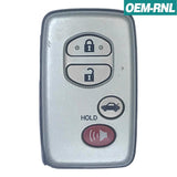 Toyota 4 Button Smart Key 2007-2013 HYQ14AAB - 3370 E Board (OEM)