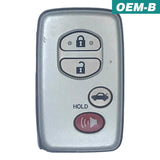 Toyota 4 Button Smart Key 2007-2013 HYQ14AAB - 3370 E Board (OEM)