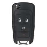 GM 4 Button Flip Key Remote 2010-2019 for FCC: OHT01060512