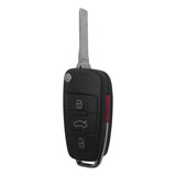Audi 2005-2015 Oem 4 Button Flip Key Iyz 3314