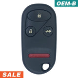 Honda Accord 1998-2002 4 Button Keyless Entry Remote KOBUTAH2T (OEM)