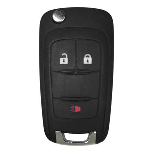 Chevrolet 3 Button Flip Key Remote 2010-2015 OHT01060512 (OEM)