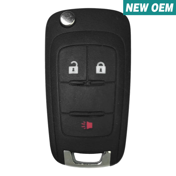 New Gmc Terrain 2010-2021 Oem 3 Button Flip Key Remote Oht01060512