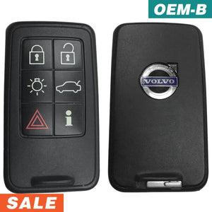 Volvo 2007-2016 6 Button Smart Key 902 MHz Keyless Go KR55WK49266 (OEM)