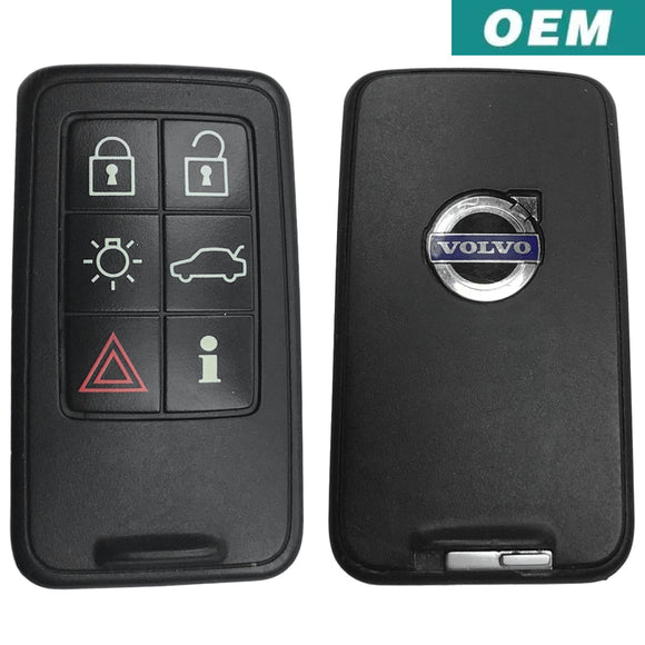 Volvo 2007-2018 6 Button Smart Key KR55WK49266 (OEM)