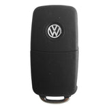 Volkswagen OEM 4 Button Flip Key Remote 2011-2016 NBG010180T | 5K0 837 202 AE