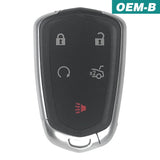 Cadillac CTS ATS XTS 5 Button Smart Key 2014-2019 HYQ2AB - OEM