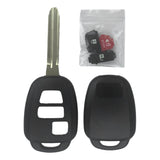 Toyota Scion 3 Button Remote Head Key Shell